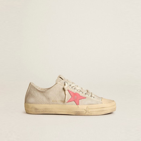 골든구스 여성 브이스타 스니커즈 - Golden Goose Womens V-Star Sneaker - gos3084x