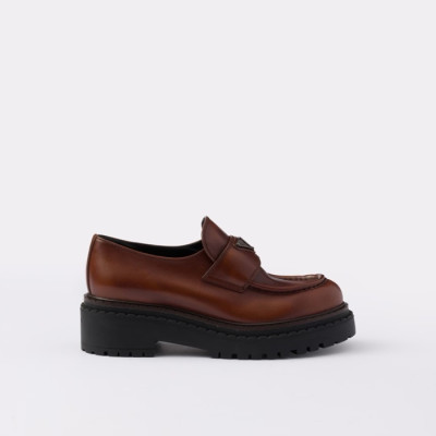 프라다 여성 가죽 로퍼 - Prada Womens Leather Loafer - prs3182x