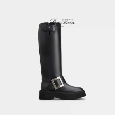 로저비비에 여성 비브 레인저스 부츠 - Roger Vivier Womens Viv Rangers Boots - vis3190x