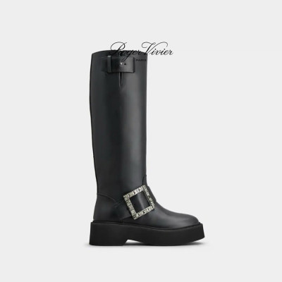 로저비비에 여성 비브 레인저스 부츠 - Roger Vivier Womens Viv Rangers Boots - vis3191x