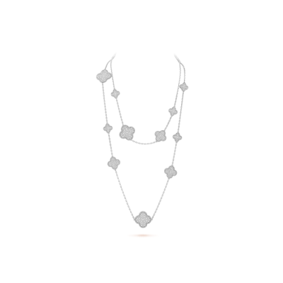 반클리프 앤아펠 여성 알함브라 롱 네크리스 - Van Cleef&Arpels Womens Long Necklace - acc3711x