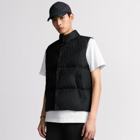디올 남성 오블리크 베스트 - Dior Mens Down Vest - dic5131x