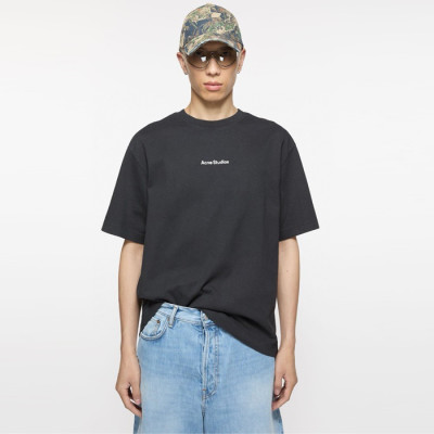 아크네 남/녀 라운드 반팔티 - Acne Unisex Round Tshirt - anc5166x