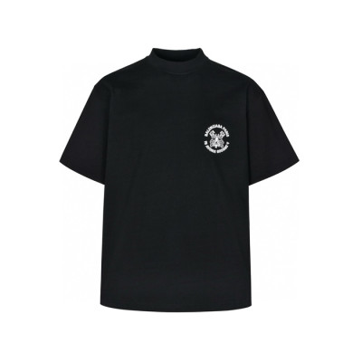 발렌시아가 남성 라운드 반팔 티셔츠 - Balenciaga Mens Round Tshirt - bac5183x