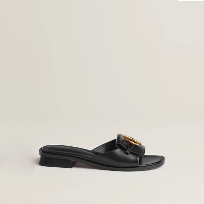 에르메스 여성 아이슬 레더 샌들 - Hermes Womens Isle Sandal - hes4032x