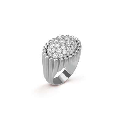 반클리프 앤아펠 여성 뻬를리 파베 다이아몬드 링 - Van Cleef&Arpels Womens Perlée RIng - acc4068x
