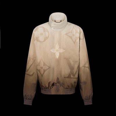 루이비통 남성 집업 재킷 - Louis vuitton Mens Zip-up Jacket - lvc5287x