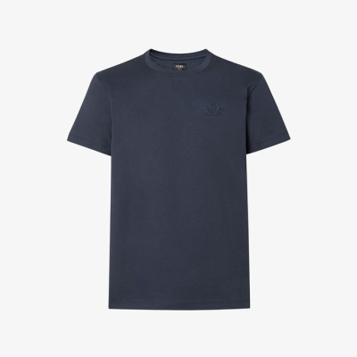 펜디 남성 라운드 반팔 티셔츠 - Fendi Mens Round Tshirt - fec5315x