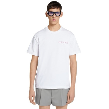구찌 남성 라운드 반팔티 - Gucci Mens Round Tshirt - guc5337x