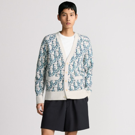 디올 남성 오블리크 가디건 - Dior Mens Oblique Cardigan - dic5344x