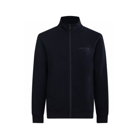프라다 남성 집업 맨투맨 - Prada Mens Zip-up Tshirt - prc5380x