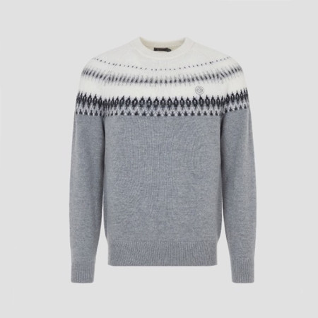 [G/FORE] 지포어 남성 울 캐시미어 크루넥 스웨터 - gol1553x