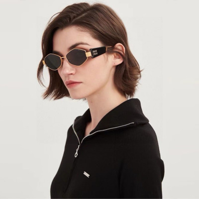 미우미우 여성 프리미엄 메탈 프레임 선글라스 - Miumiu Womens Premium Metal Frame Sunglasses - acc4245x