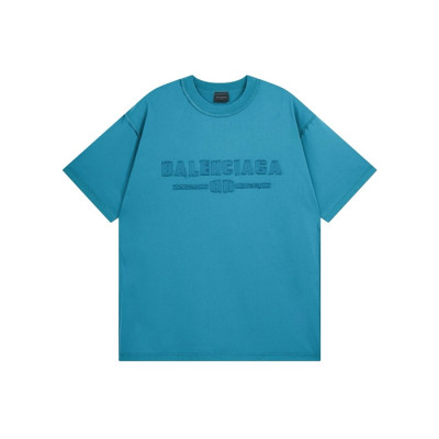 발렌시아가 남성 라운드 반팔 티셔츠 - Balenciaga Mens Round Tshirt - bac5526x