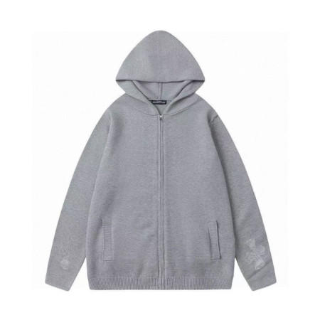 크롬하츠 남성 라운드 후드티 - Chrome Hearts Mens Round Hoodie - chc5549x