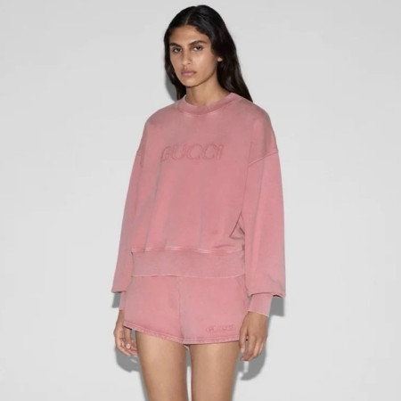 구찌 여성 라운드 맨투맨 - Gucci Womens Round Tshirt - guc5607x