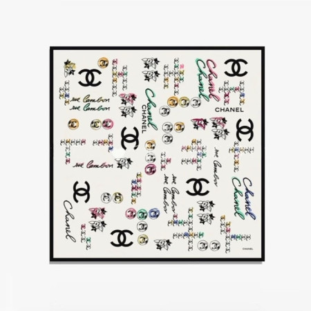 샤넬 여성 실크 스카프 - Chanel Womens Silk Scarf - acc4457x