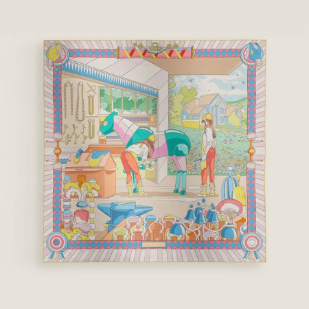 에르메스 여성 실크 스카프 - Hermes Womens Silk Scarf - acc4462x