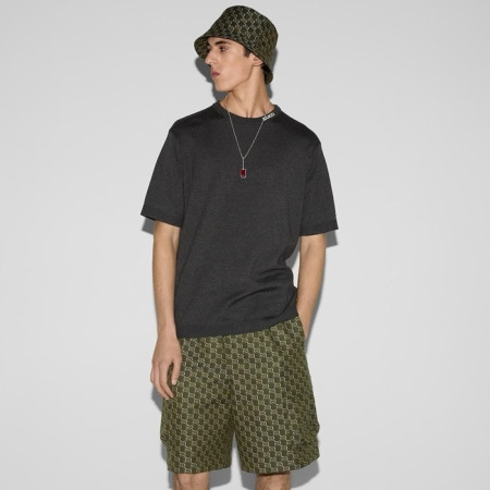 구찌 남성 라운드 반팔티 - Gucci Mens Round Tshirt - guc5749x