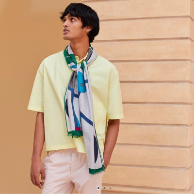 에르메스 남성 베이직 스카프 - Hermes Mens Basic Scarf - acc4488x