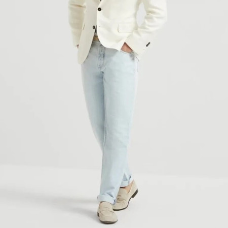 브루넬로쿠치넬리 남성 클래식 청바지 - Brunello Cucinelli Mens Classic Jeans - brc5822x