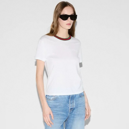구찌 여성 반팔 티셔츠 - Gucci Womens Round Tshirt - guc5837x