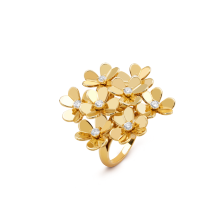 반클리프 앤아펠 여성 프리볼 플라워 링 - Van Cleef&Arpels Womens Frivole RIng - acc4491x