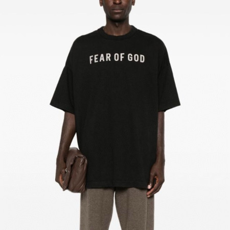 피어오브갓 남성 반팔 티셔츠 - Fear of god Mens Round Tshirts - fec5845x