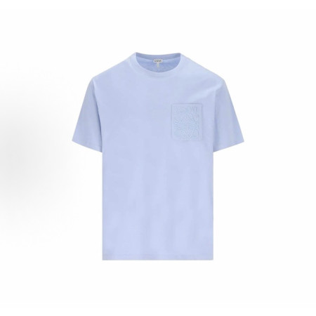 로에베 남성 라운드 반팔티 - Loewe Mens Round Tshirt - loc5999x