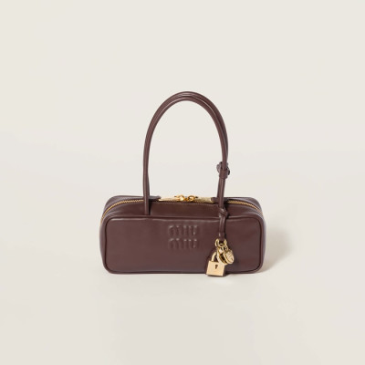 미우미우 여성 보 레더 백 - Miumiu Womens Beau Bag - mic5287x
