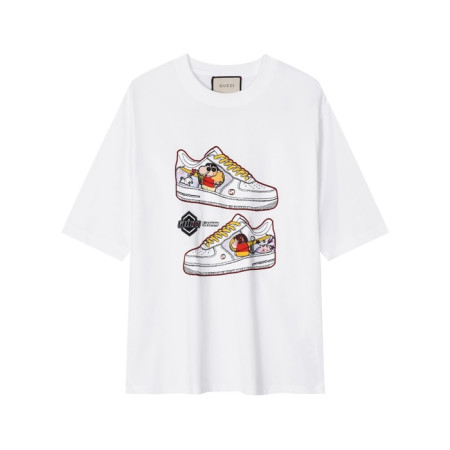 구찌 남성 라운드 반팔티 - Gucci Mens Round Tshirt - guc6013x