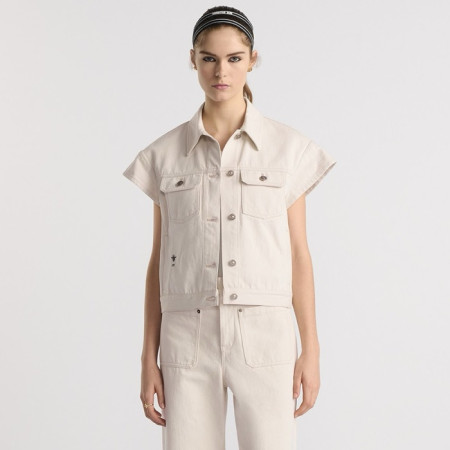 디올 여성 캡 슬리브 재킷 - Dior Womens Cap Sleeve Jacket - dic6022x