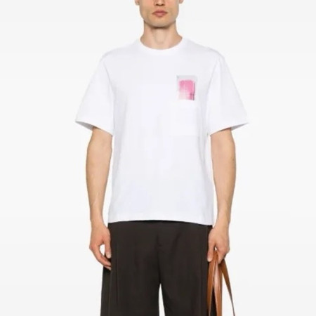 자크뮈스 남성 라운드 반팔티 - Jacquemus Mens Round Tshirt - jac6036x