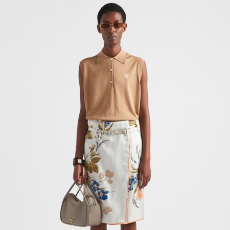 프라다 여성 달링 레더 핸드백 1BA451 - Prada Womens Darling Leather Handbag - prb5340x