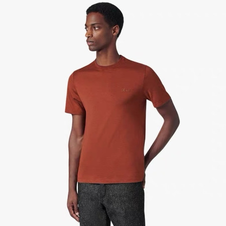 벨루티 남성 라운드 반필티 - Berluti Mens Round Tshirt - bec6085x