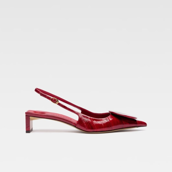 자크뮈스 여성 로우 Duelo 슬링백 - Jacquemus Womens The low Duelo Slingbacks - jas5629x