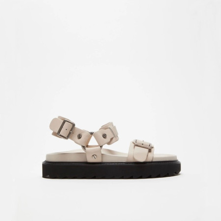 아크네 여성 가죽 버클 샌들 - Acne Studios Womens Leather Buckle Sandals - acs5633x