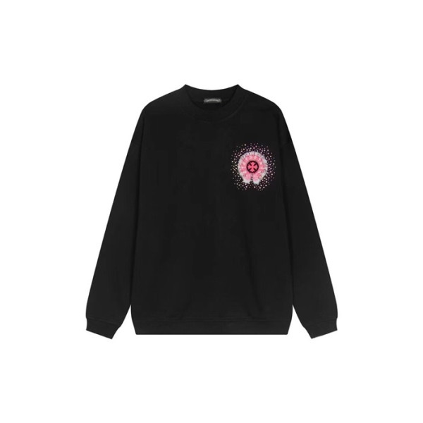 크롬하츠 남성 라운드 맨투맨 - Chrome Hearts Mens Round Tshirt - chc6116x