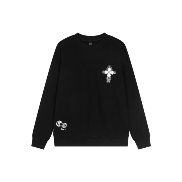 크롬하츠 남성 라운드 맨투맨 - Chrome Hearts Mens Round Tshirt - chc6122x