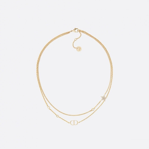 디올 여성 골드 네크리스 - Dior Womens Gold Necklace - acc4542x