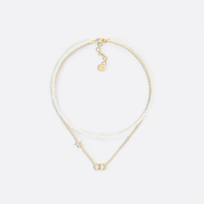 디올 여성 골드 네크리스 - Dior Womens Gold Necklace - acc4544x