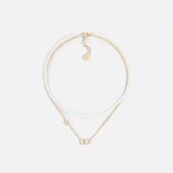 디올 여성 골드 네크리스 - Dior Womens Gold Necklace - acc4544x