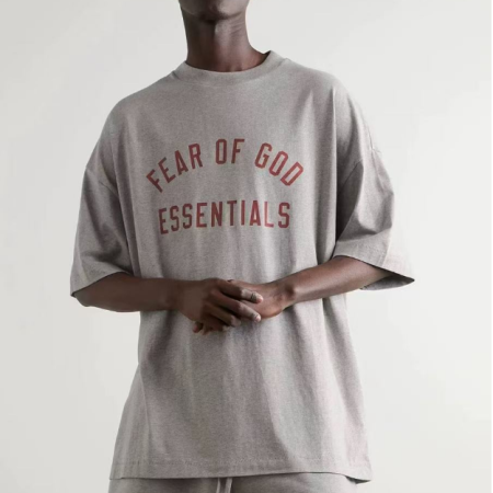피어오브갓 남성 반팔 티셔츠 - Fear of god Mens Round Tshirts - fec6136x