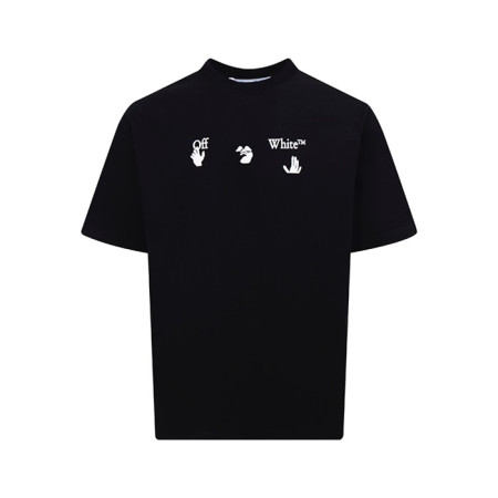 오프화이트 남성 라운드 반팔 티셔츠 - Off white Mens Round Tshirt - ofc6153x