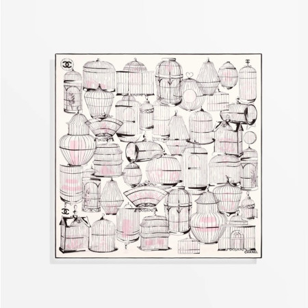 샤넬 여성 스퀘어 스카프 - Chanel Womens Square Scarf - acc5386x