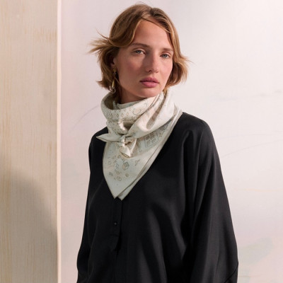 에르메스 여성 스퀘어 스카프 - Hermes Womens Square Scarf - acc5404x