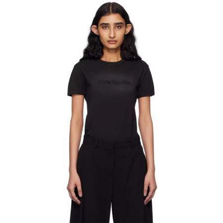 아크네 여성 크루넥 반팔티 - Acne Womens Round Tshirt - anc6190x