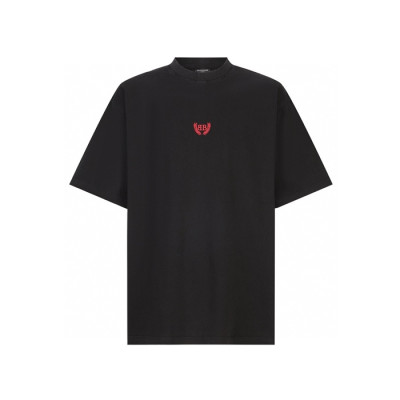 발렌시아가 남성 라운드 반팔 티셔츠 - Balenciaga Mens Round Tshirt - bac6193x