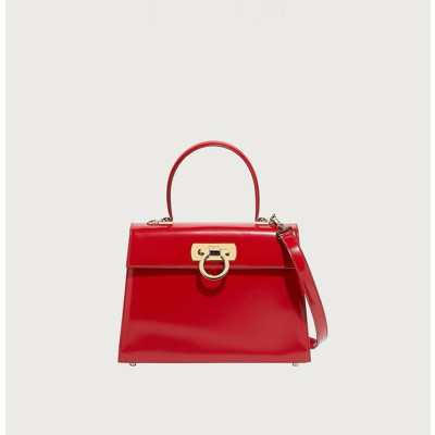 페라가모 여성 이스트웨스트 아이코닉 탑핸들 - Ferragamo Womens Iconic Top Handle - feb5413x