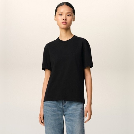 아미 여성 라운드 반팔티 - Ami Womens Round Tshirt - amc6211x